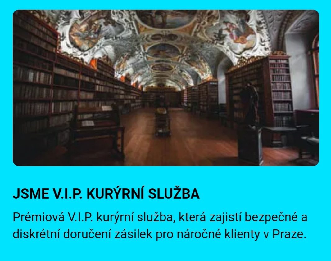 kurýr Praha